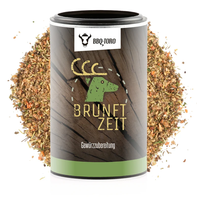 Gewürzzubereitung "Brunftzeit", 120 gr, für Wild, kurzgebratene Steaks
