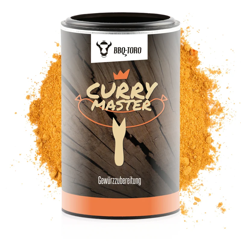 Gewürzzubereitung "Curry Master", 90 gr, für Currywurst, Currysauce