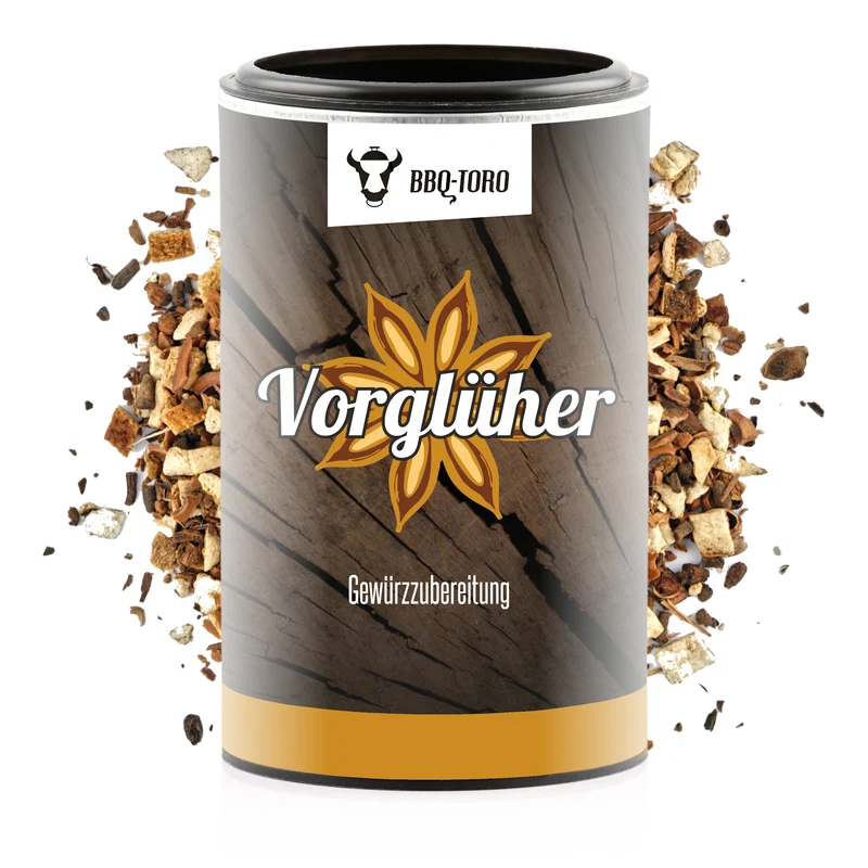 Gewürzzubereitung "Vorglüher", 70 gr, für Glühwein, Braten, Rotkohl