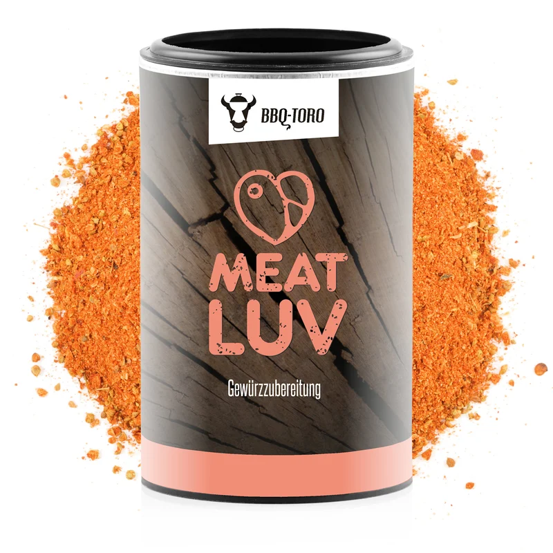 Gewürzzubereitung "Meat Luv", 120 gr, für Steaks, Fleisch