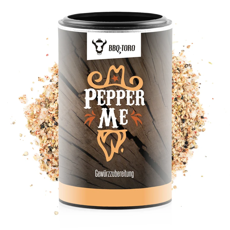 Gewürzzubereitung "Pepper Me", 90 gr, 6 Pfeffersorten