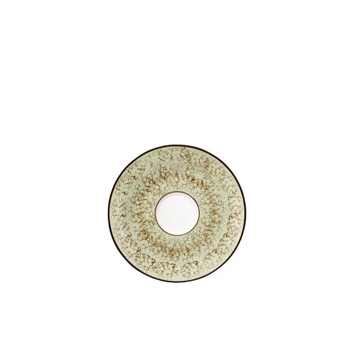 Wilmax Splash Untertasse 11 cm Pistazie Porzellan