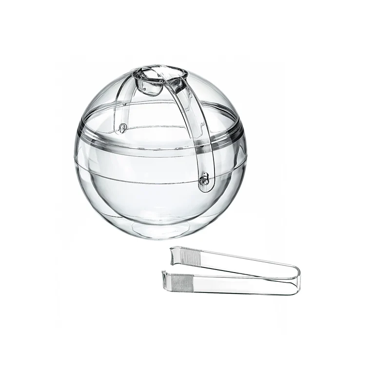 ICE BUCKET WITH TONGS 'STELLA' "HAPPY HOUR"