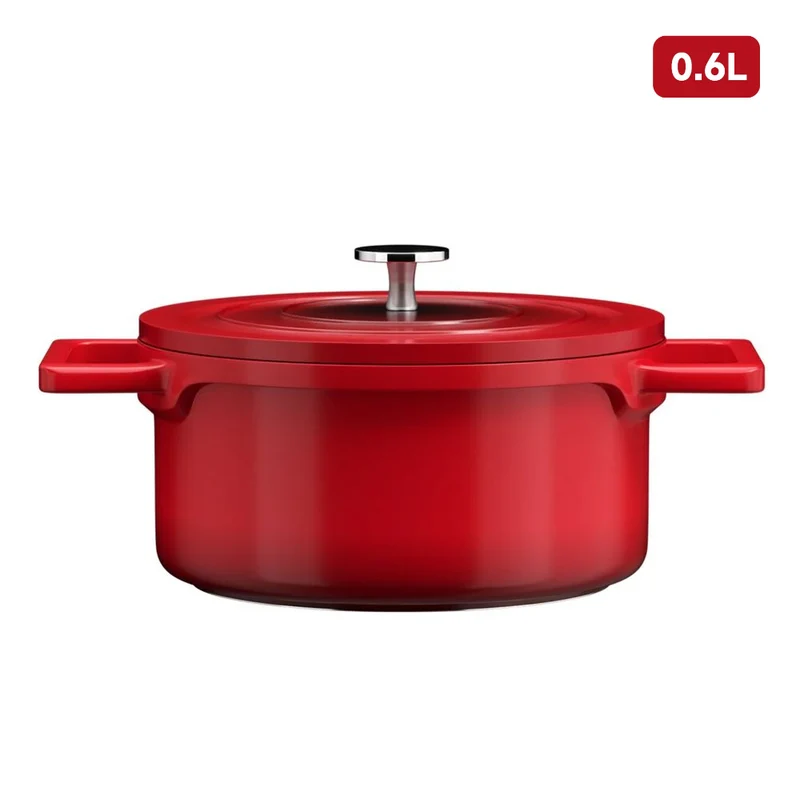 HOMELUX Induktions-Kochtopf aus Aluguss (12/20/24/28cm) mit langlebiger Antihaftbeschichtung