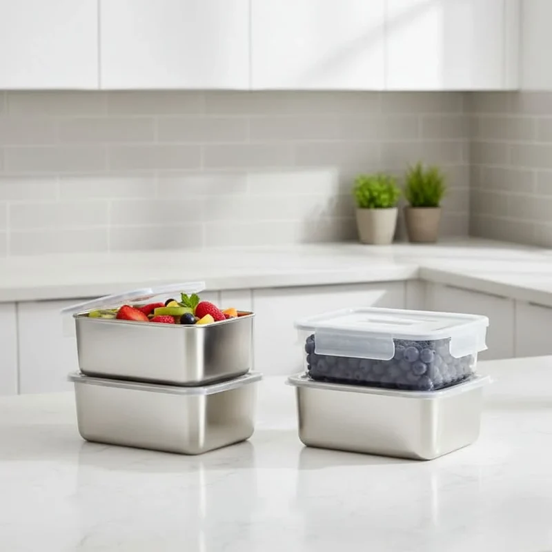 LOCKNEST – Leak-Resistant Meal Storage Set for Everyday Convenience