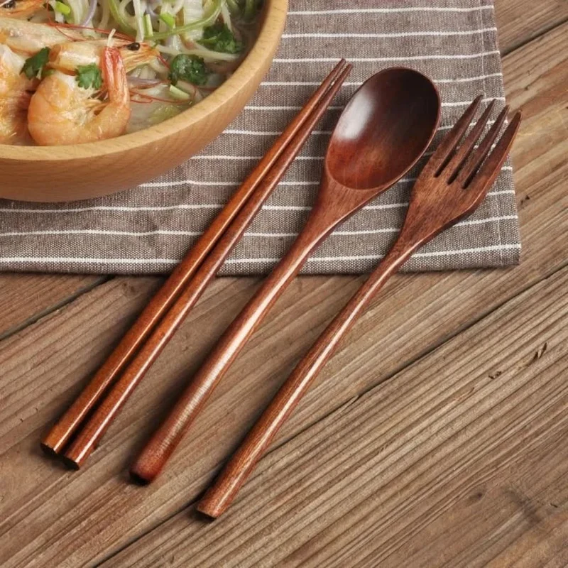 MEALFLOW – Portable Spoon Fork Chopsticks Set for Convenient Dining