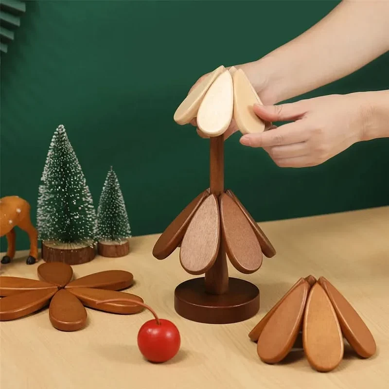 FORESTLIVA – Decorative Wood Insulation Pad for Hot Cookware