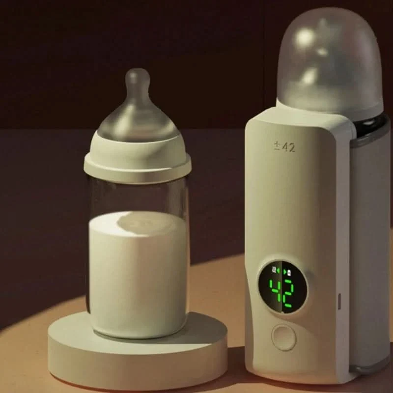 WARMIGO – Portable baby bottle warmer with 6-speed adjustable heating for travel use