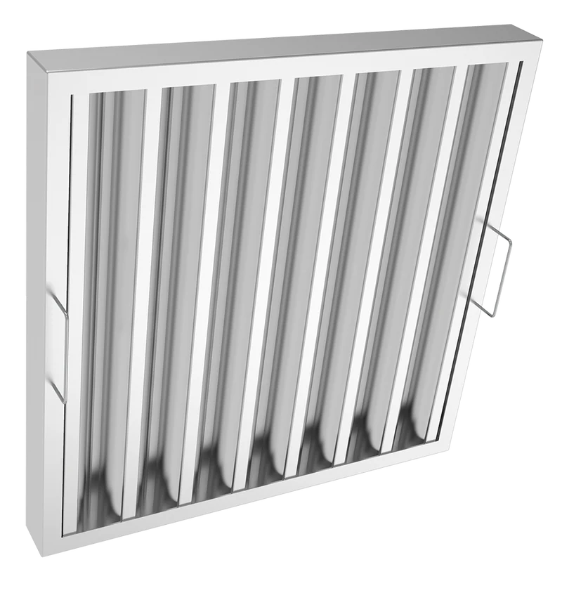 Filtre inox pour hotte de cuisine industrielle