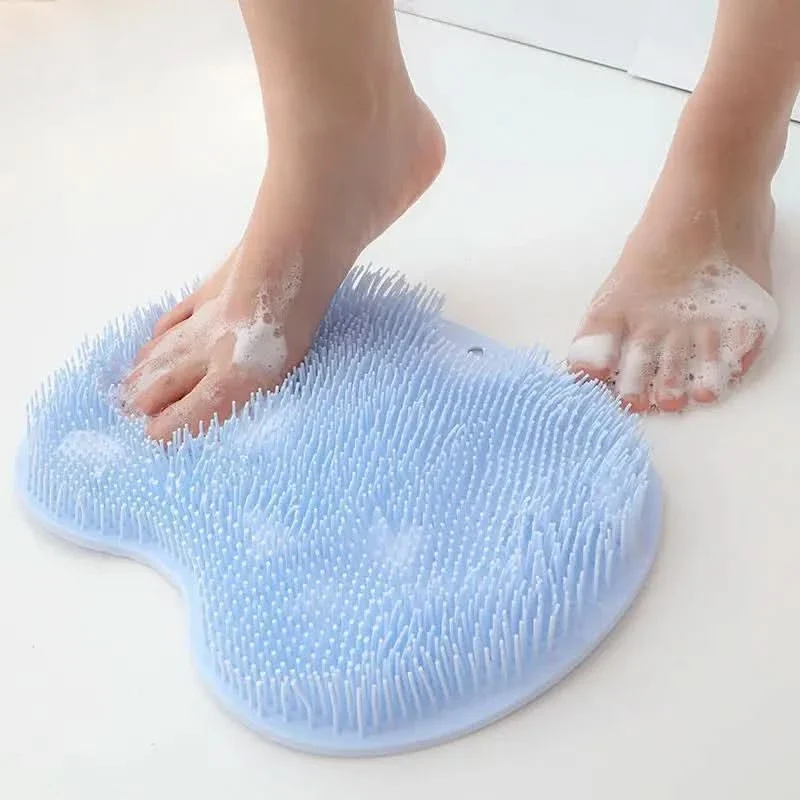 SCRUBLIVA – Exfoliating Foot Brush & Back Scrubber for Deep Cleansing
