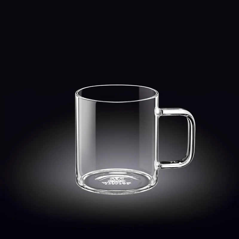 Wilmax Glasbecher 320 ml Borosilikatglas Transparent WL-888606/A