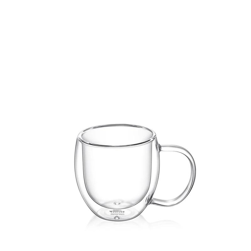 Wilmax Doppelwandiger Glasbecher