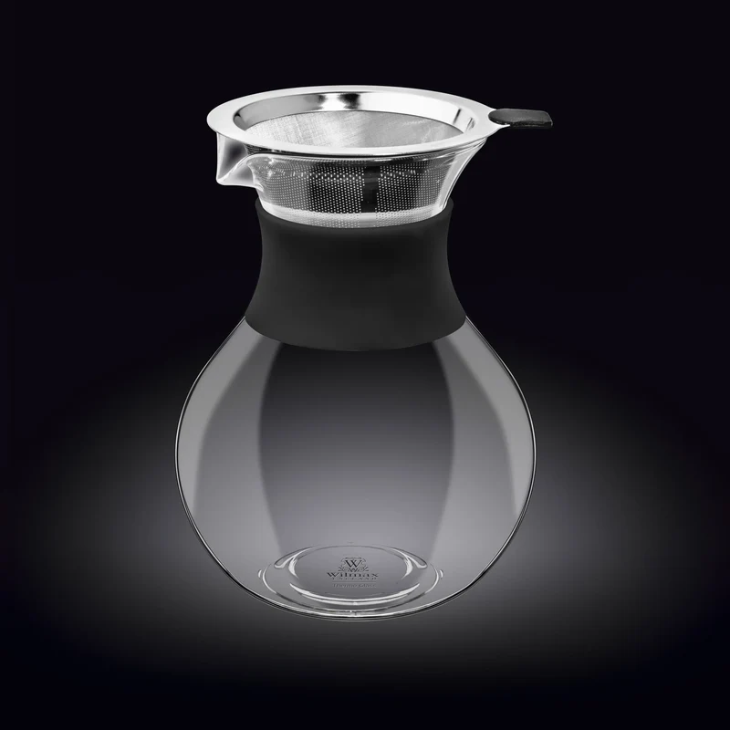 Wilmax Kaffee Dekanter 950 ml Borosilikatglas Transparent WL-888854/A