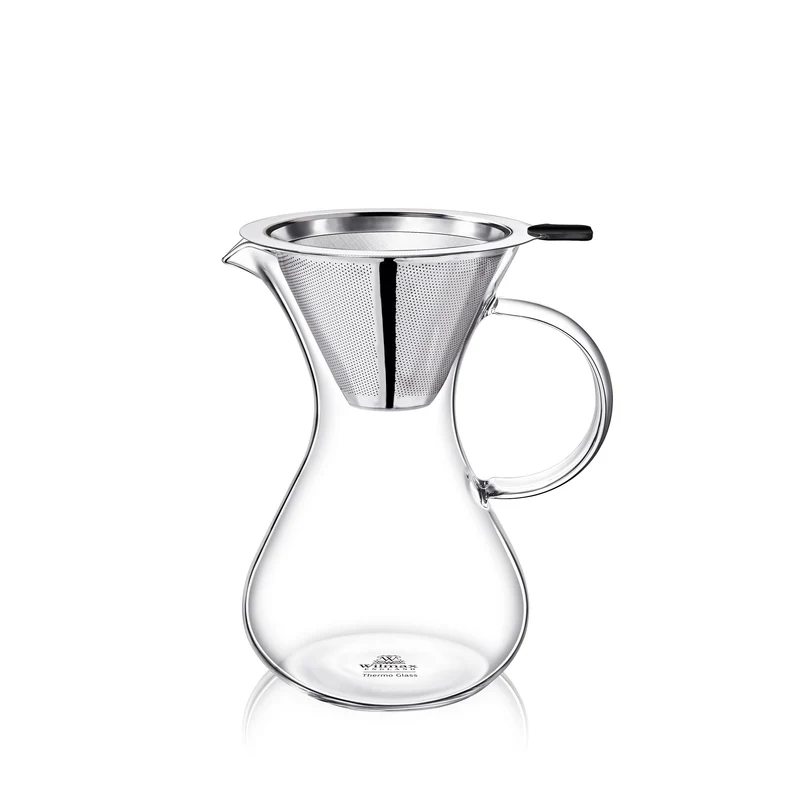 Wilmax Kaffee Dekanter 500 ml Glas Transparent WL-888852/A