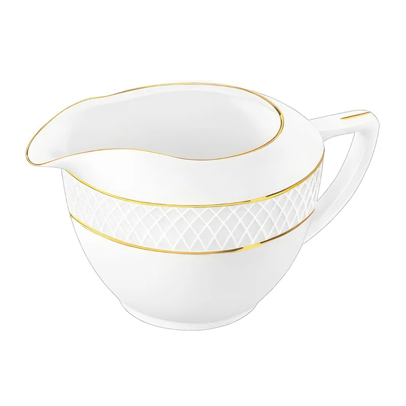 Wilmax Milchkännchen 280 ml Weiß Porzellan WL-880102475/A