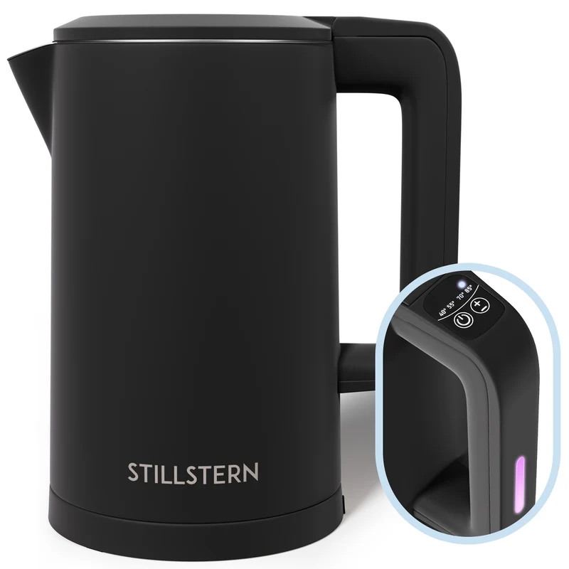 Wasserkocher Digital 1,7 L mit Temperaturwahl