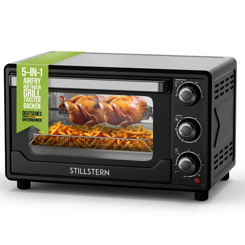 Mini-Backofen mit Umluft - Mechanisch 25 L