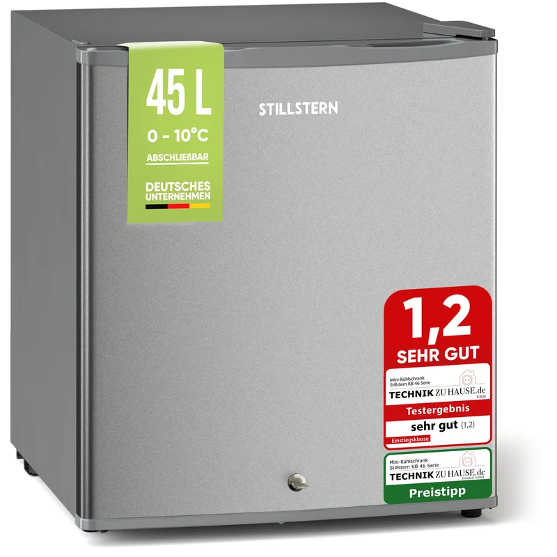 Mini-Kühlschrank 45 L mit Frostfach