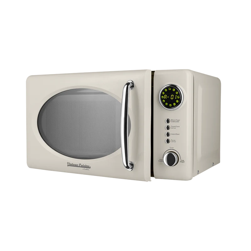 Retro-Mikrowelle mit Display Vintage Cuisine