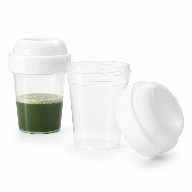 Mini Matcha Shaker 20 ml für Matcha, Hojicha & Ube Latte, kompakter Tee Shaker mit Schraubdeckel, Made in Japan