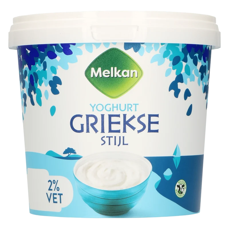 Melkan yoghurt Griekse stijl 2%