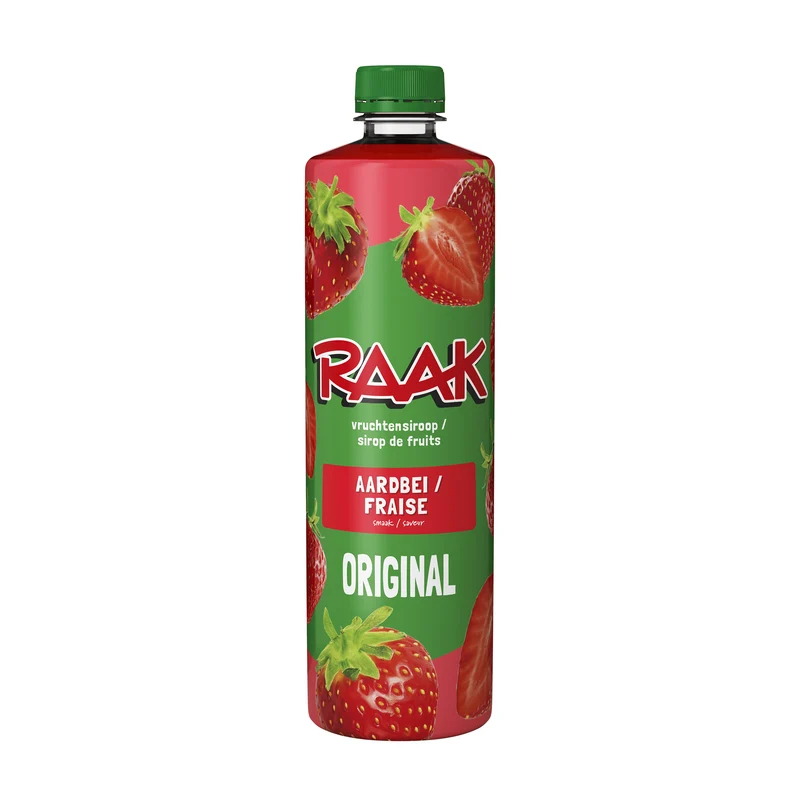 Raak Vruchtensiroop aardbeien