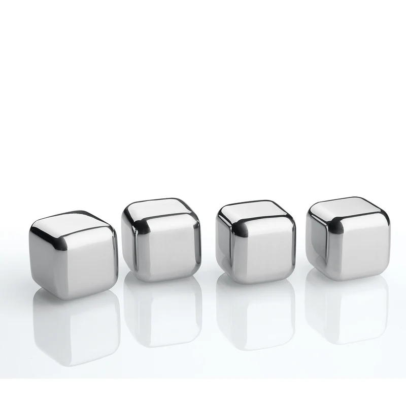 Kühlwürfel STEEL 4er-Set
