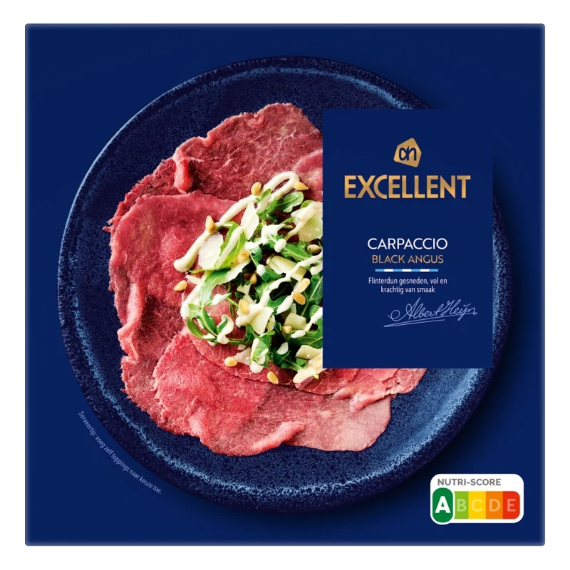 Vakslager Black angus carpaccio