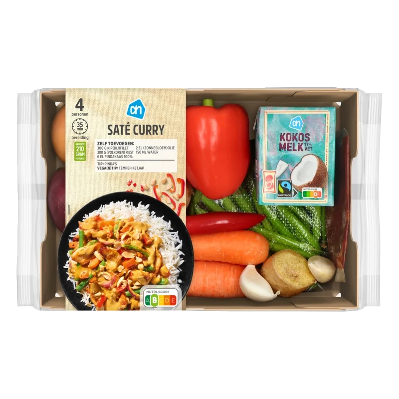 Sate curry verspakket
