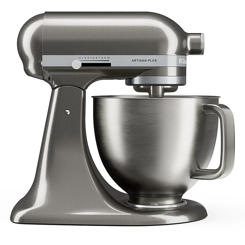 Kitchenaid 5KSM50PKVEMS Artisan Plus Medallion Silber