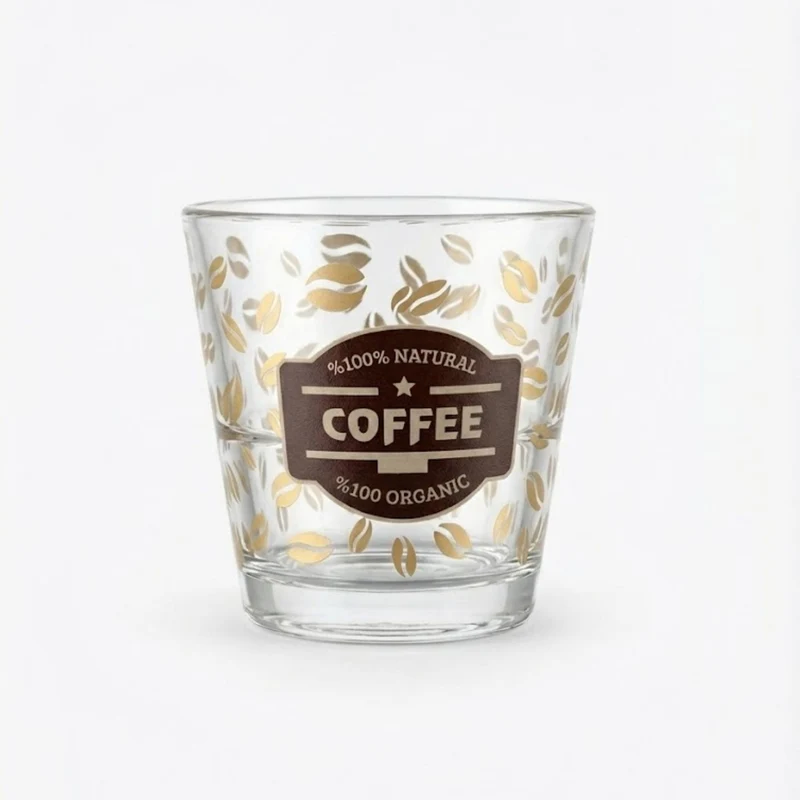 Sigma 6er Set Espresso und Mokka Gläser – 72 ml Glas mini Kaffeegläser