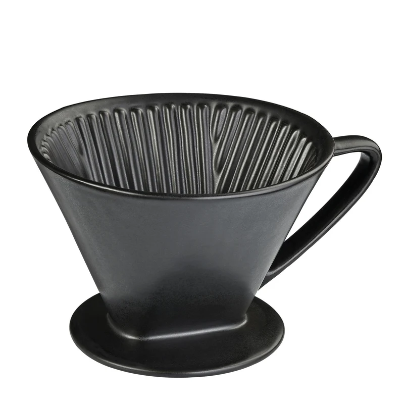 Kaffeefilter Gr. 4 schwarz matt