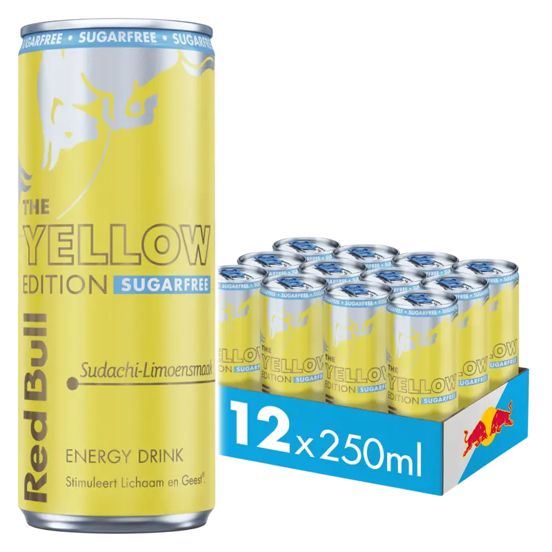 Red Bull Sudachi limoen sugarfree 12-pack