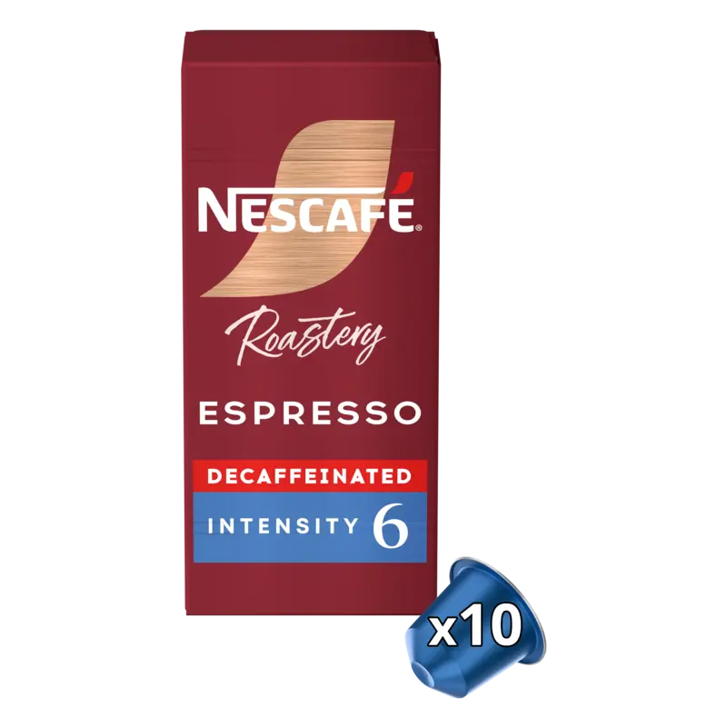 Nescafé Roastery espresso light decafe capsules