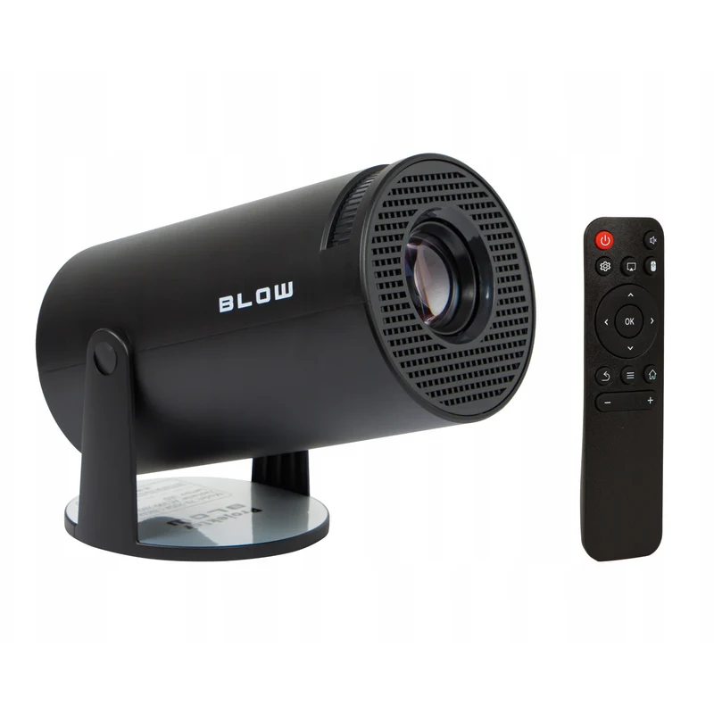 Tragbarer Projektor „Blow“, Android TV, integrierter 3-W-Lautsprecher, Auflösung 720p und 4K-Dekodierung, klares und lebendiges Bild, 79-705#