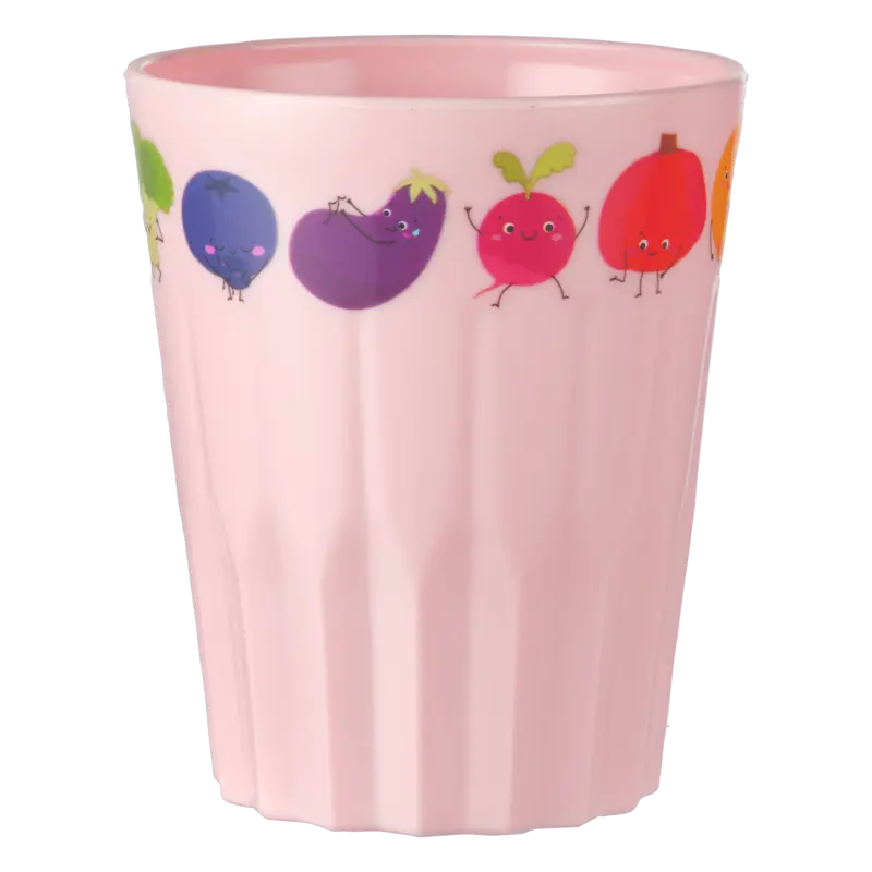 Plastic beker wortel