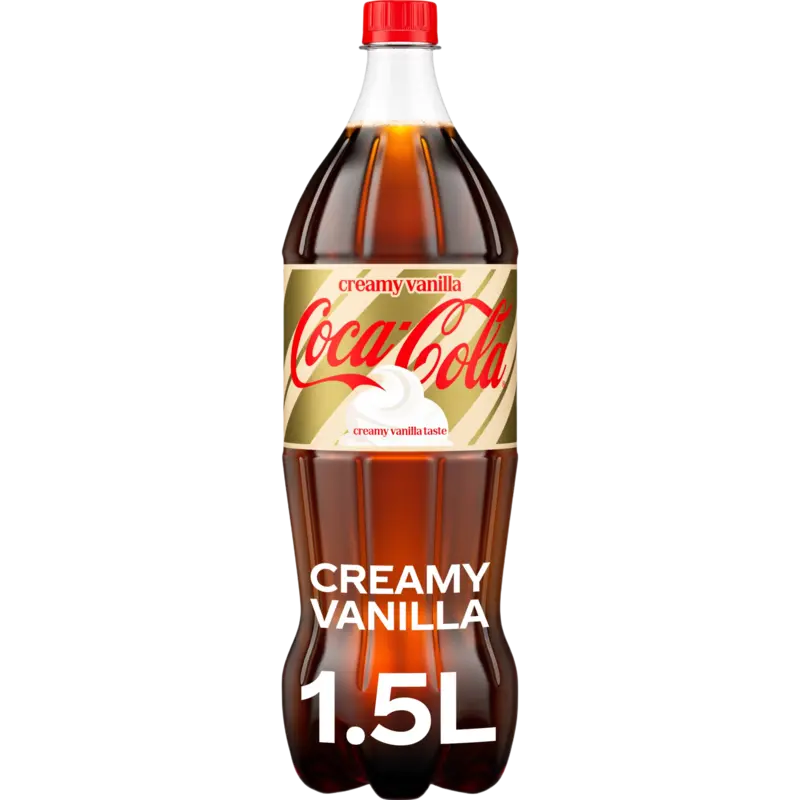 Coca-Cola Holiday creamy vanilla
