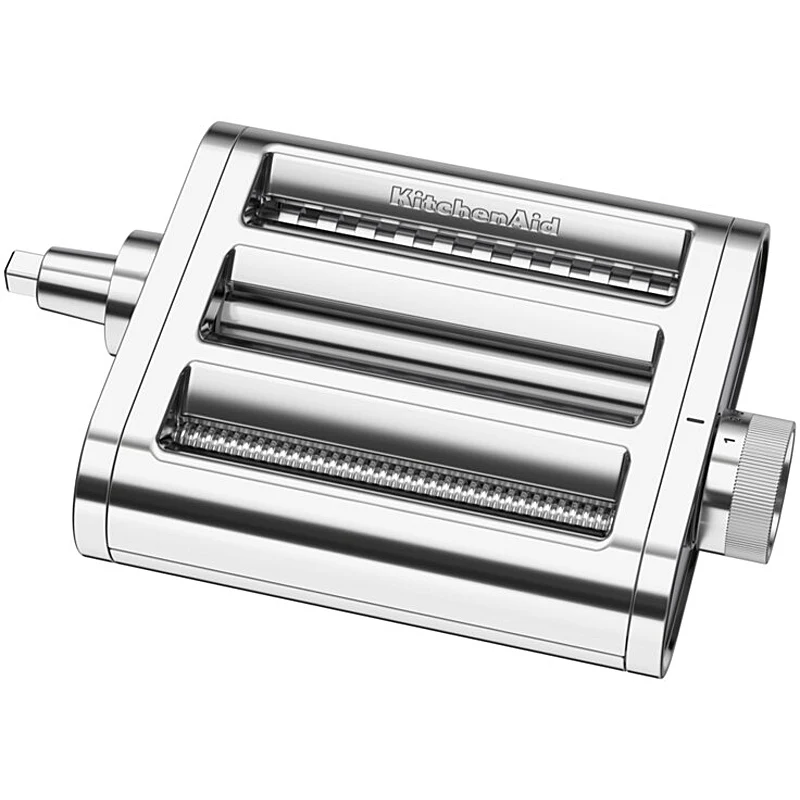 KitchenAid 3-in-1 Nudelvorsatz Edelstahl 5KSM3MPA - Pastaaufsatz für Artisan