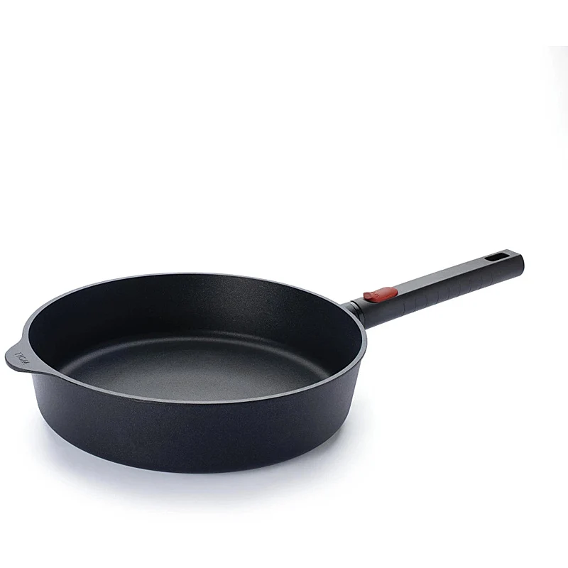 WOLL Eco Logic QXR Hochrandpfanne 28 cm - Induktion, abnehmbarer Stiel & PFAS-frei