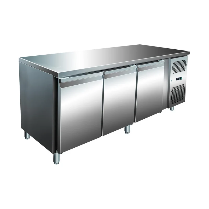 VIP Kühltisch mit 3 Türen -2 bis +8°C 1.795x600x860 mm