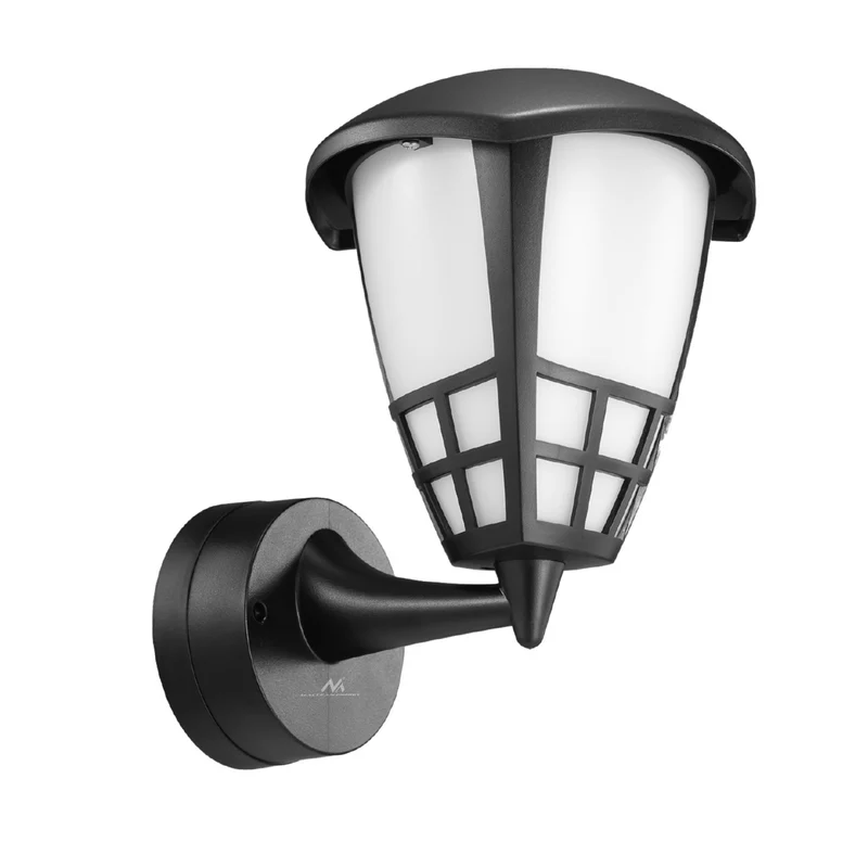 Maclean, Außenwandleuchte mit LED-Glühbirne E27, 4W, 230V, WW warmweiß 3000K, 470lm, Retro Edison dekorativ A60, MCE266