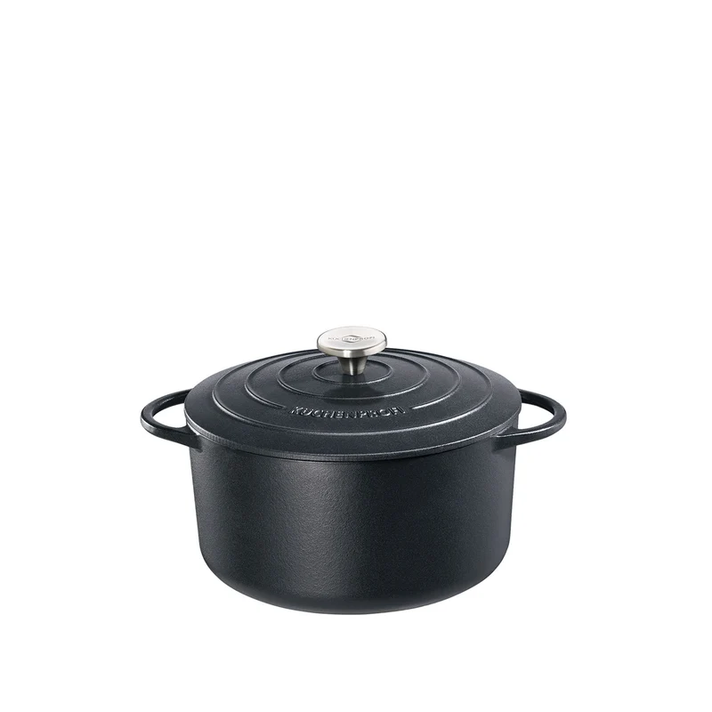 Bratentopf rund, 26 cm classic black
