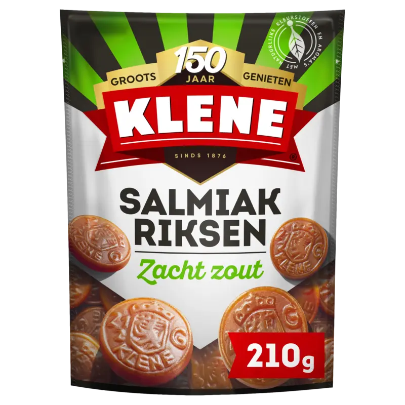 Klene Salmiak riksen zacht zout