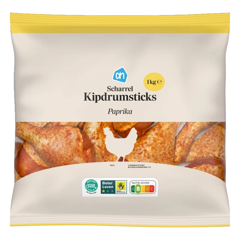 Scharrel kipdrumsticks gemarineerd