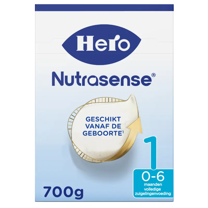 Hero Nutrasense 1 volledige zuigelingenvoeding 0-6m