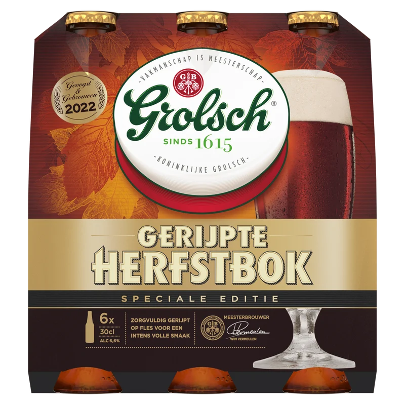 Grolsch Gerijpte herfstbok fles
