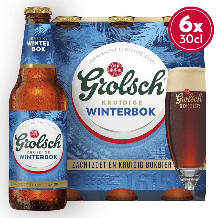 Grolsch Winterbok fles