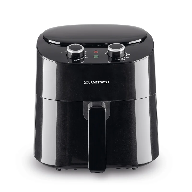 GOURMETmaxx Heißluft-Fritteuse Mechanisch 4,5 l - Schwarz