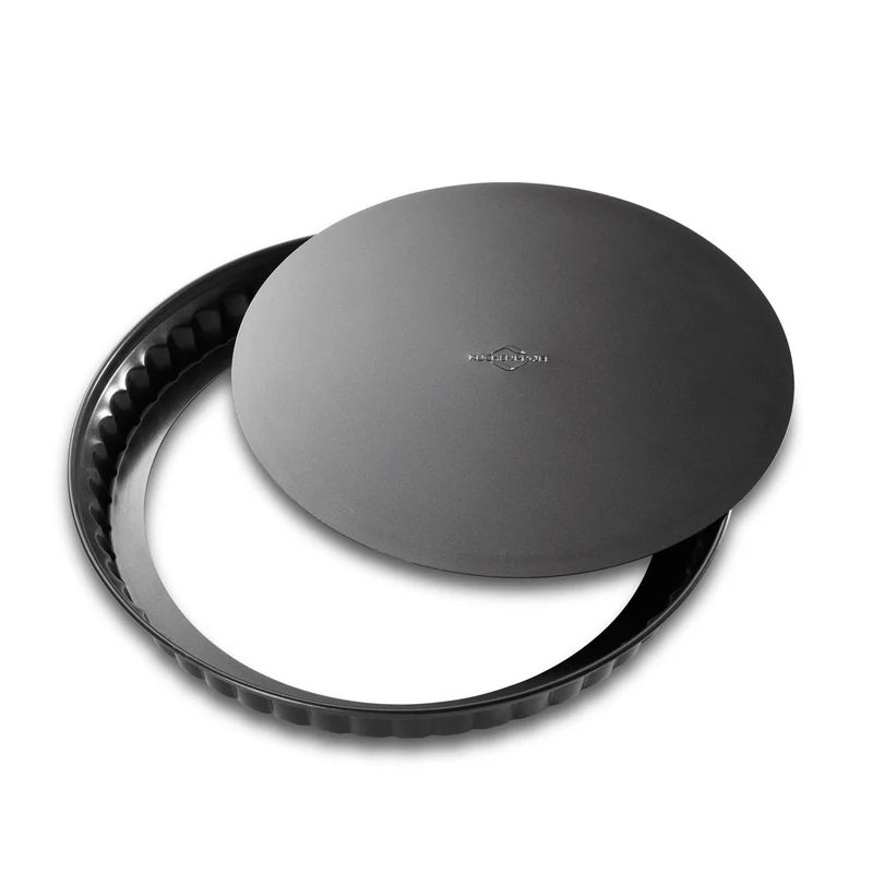 Quicheform 24 cm mit Hebeboden, schwarz