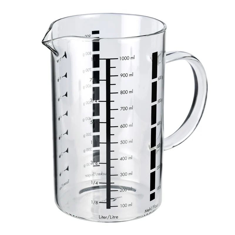 Messbecher 1 L, Glas